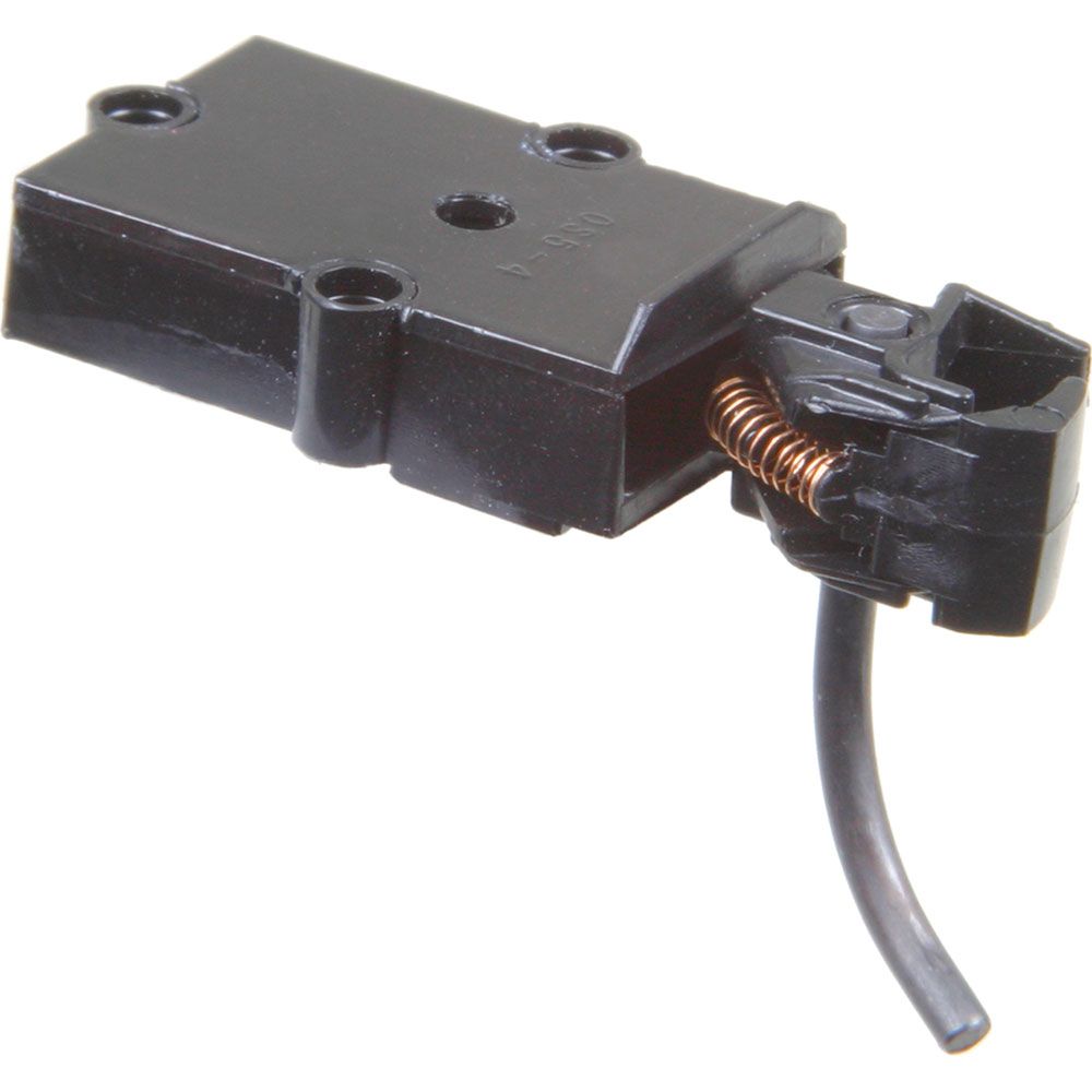 Kadee 804 O-Scale Medium Centerset Plastic Couplers with Plastic Gearboxes - Black