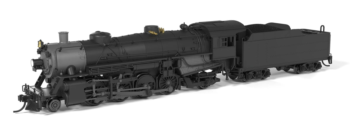 Broadway Limited Imports 10094 USRA Light Mikado, Unlettered, Paragon4 Sound/DC/DCC, N