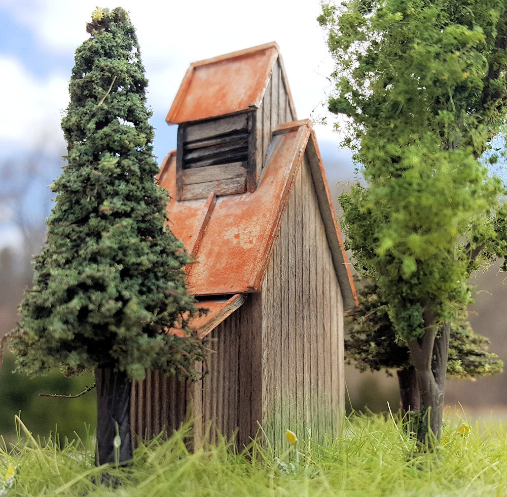 Smokehouse in HO scale