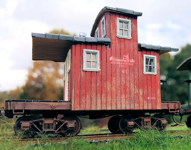 Caboose #1 in HO/HOn3 Scale