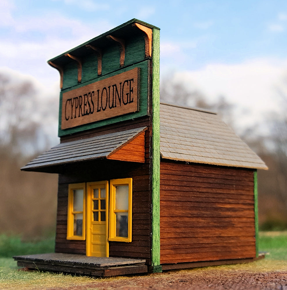 Cypress Lounge in HO scale