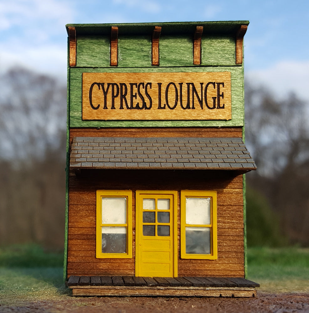 Cypress Lounge in HO scale