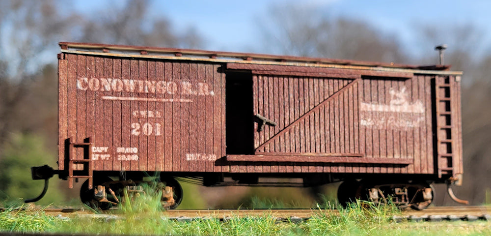 36-Foot Boxcar in HO/HOn3 scale
