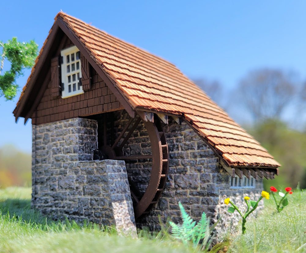 Pennsbury Hydroelectric Mill in HO scale