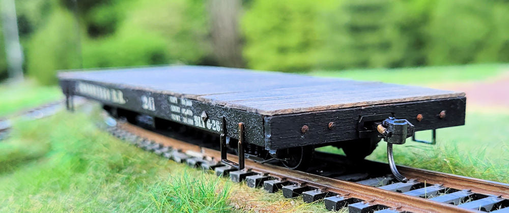 24-Foot Flatcar in On30