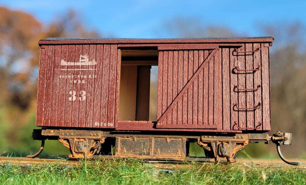 Bobber Boxcar in HO Scale