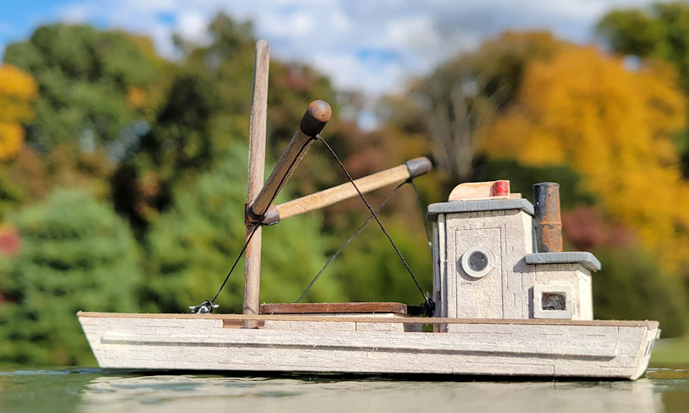 Til Maid Oyster Boat in HO scale