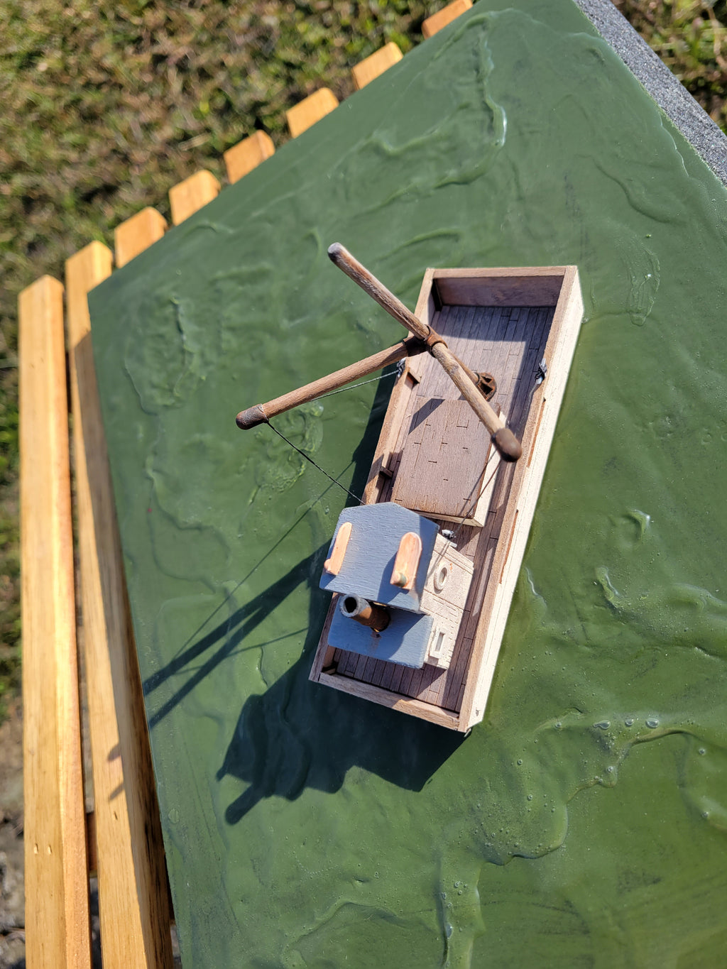 Til Maid Oyster Boat in HO scale