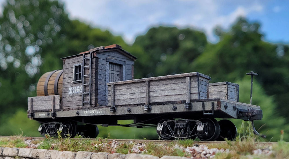 36-Foot Water and Tool Car in HO/HOn3
