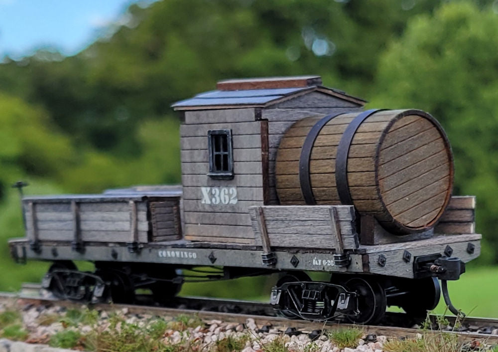 36-Foot Water and Tool Car in HO/HOn3