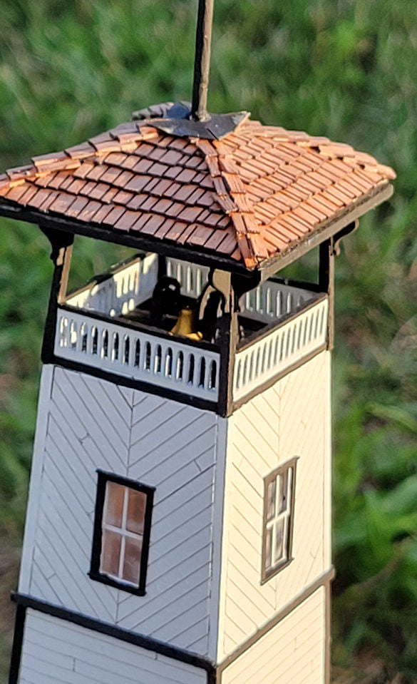 Georgetown Fire House in HO scale
