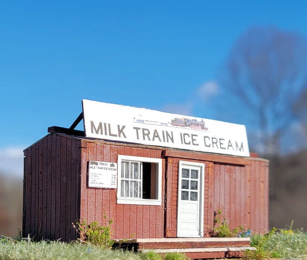 Repurposed 24-Foot Boxcar in HO scale