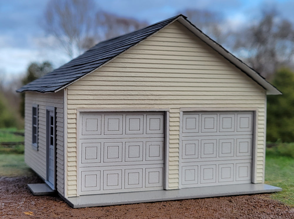 Two Car Garage in O Scale