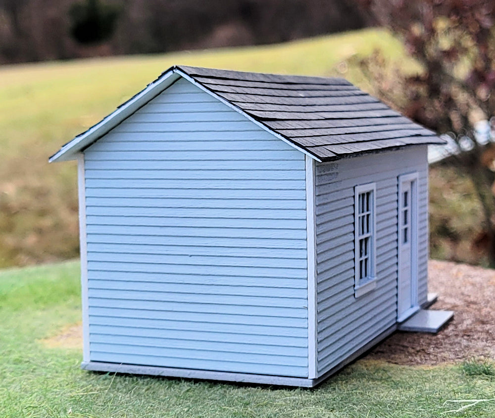 Single Car Garage in O Scale