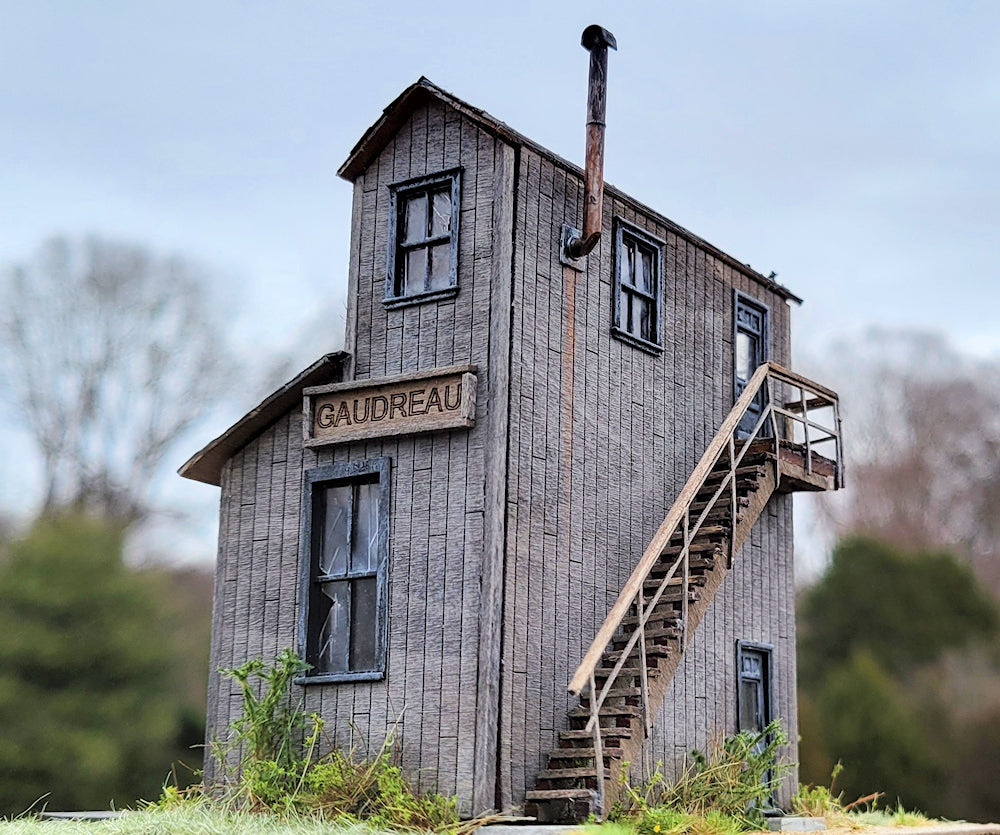 Handcar Shed in HO scale