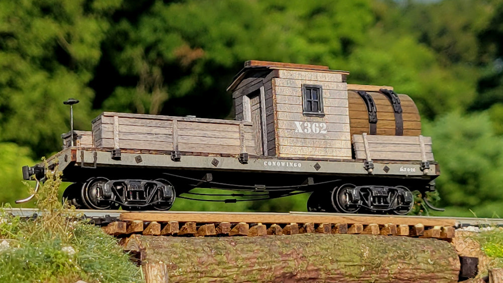 36-Foot Water and Tool Car in HO/HOn3
