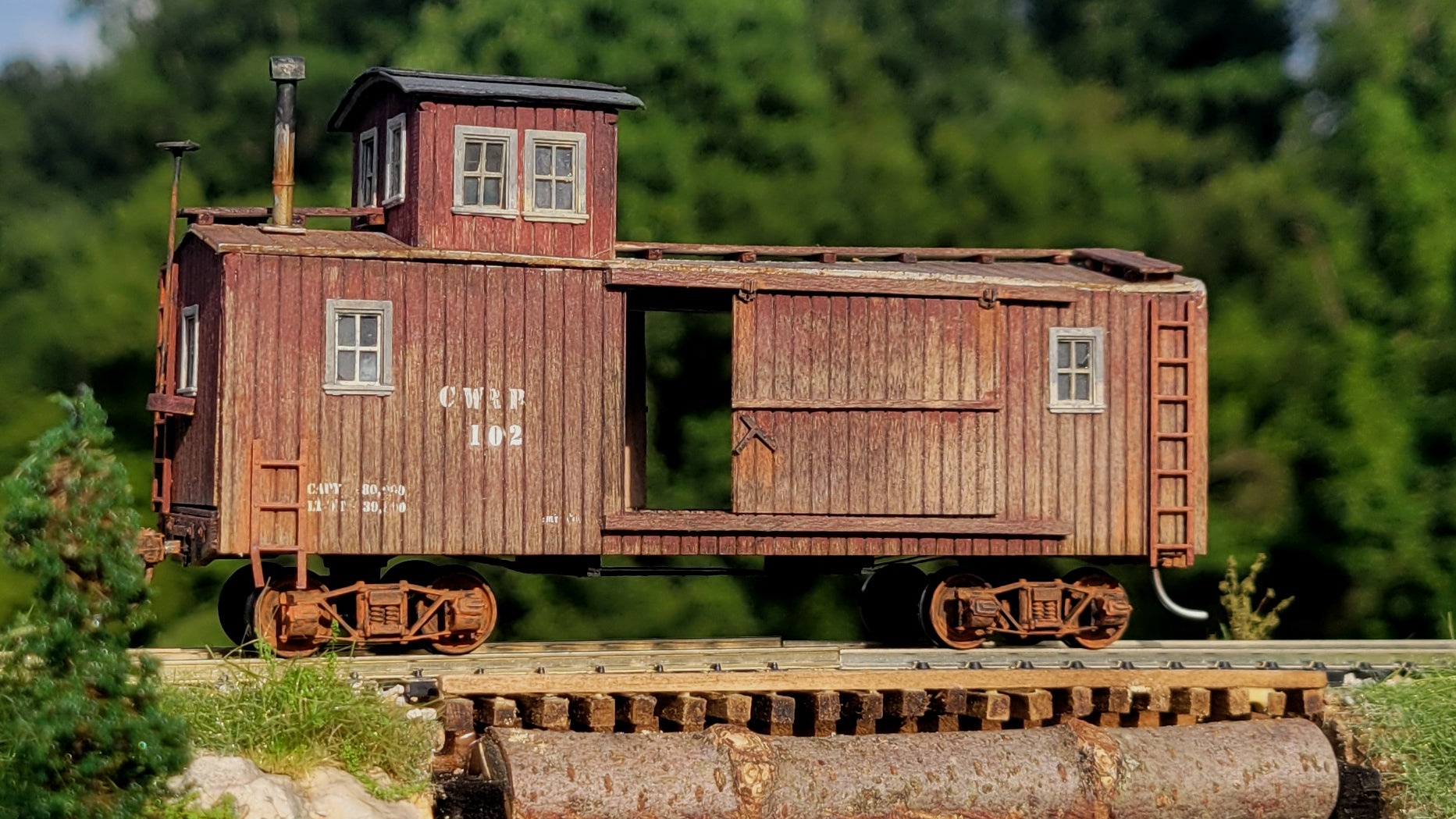 Caboose #2 in HO/HOn3 Scale