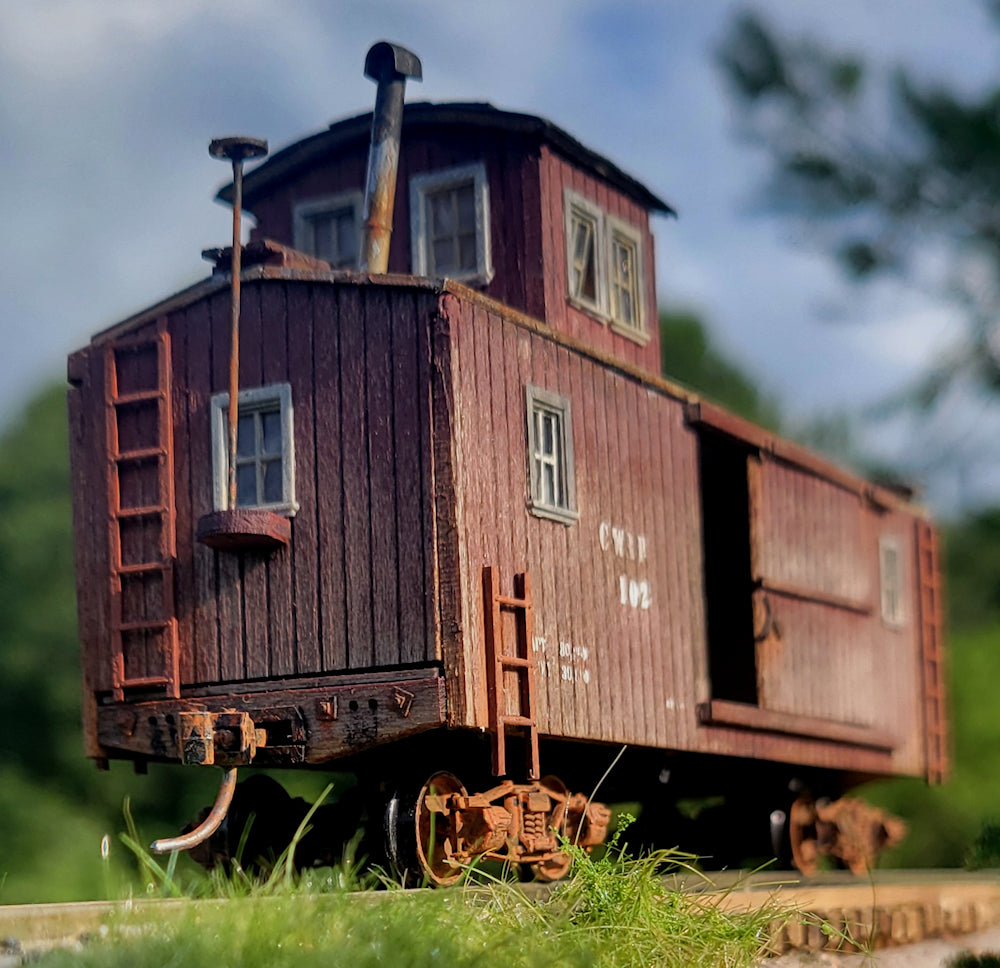 Caboose #2 in HO/HOn3 Scale