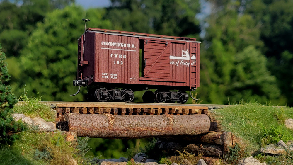 24-Foot Boxcar in HO/HOn3 Scale