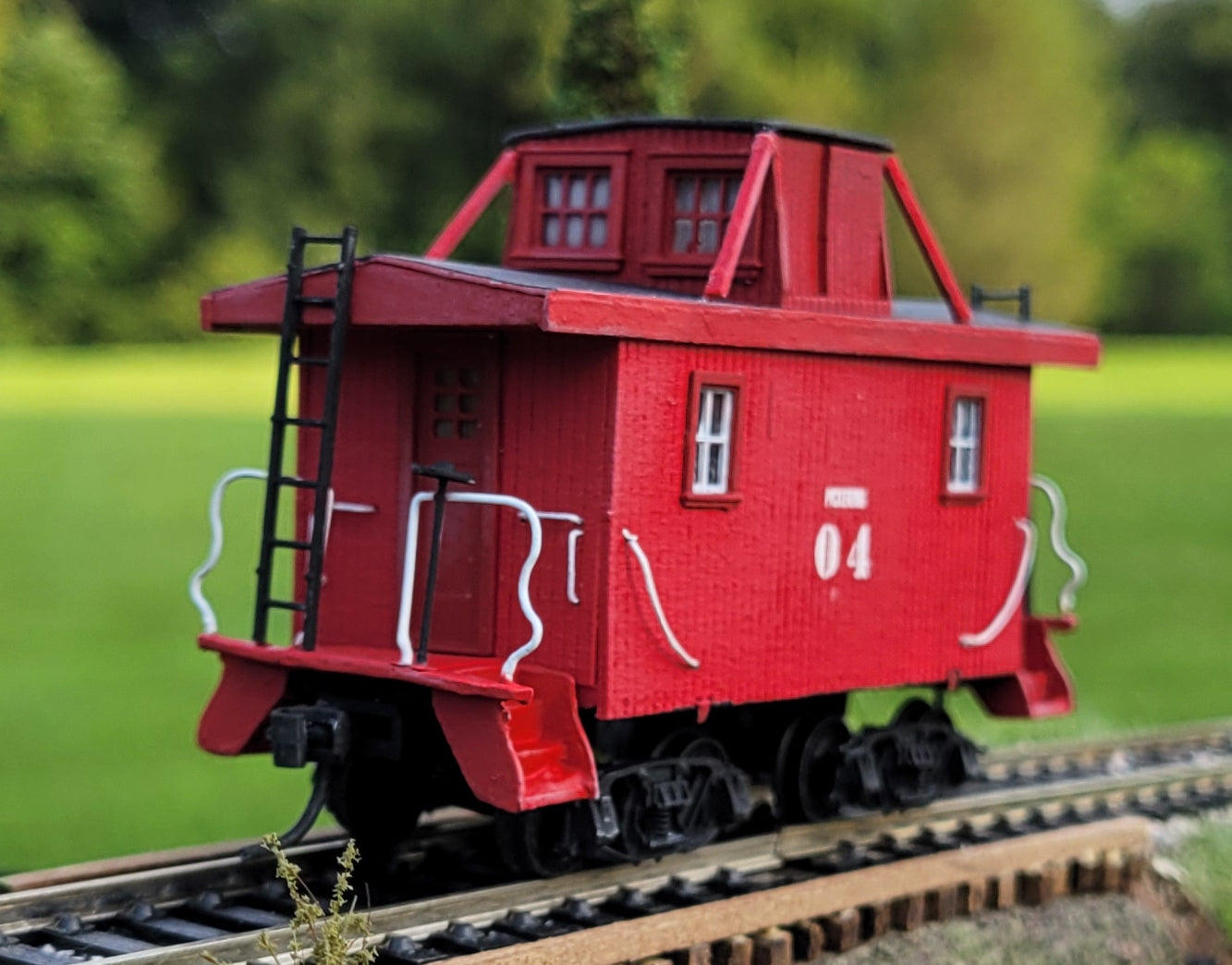 Caboose #4 in HO/HOn3 Scale