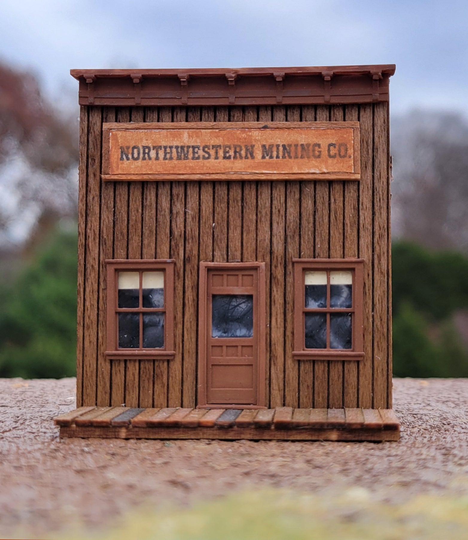 Gold Dust Background Flats Pack 2 in HO scale