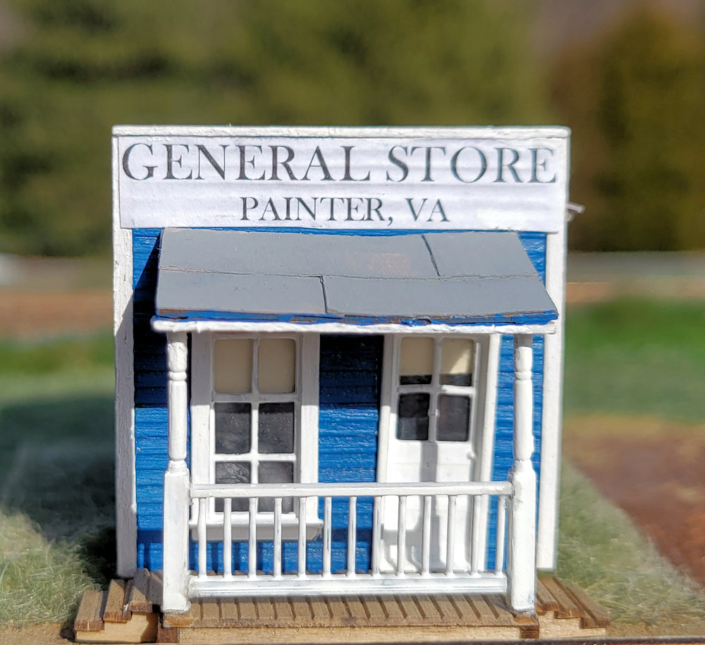 Painter General Store in HO scale
