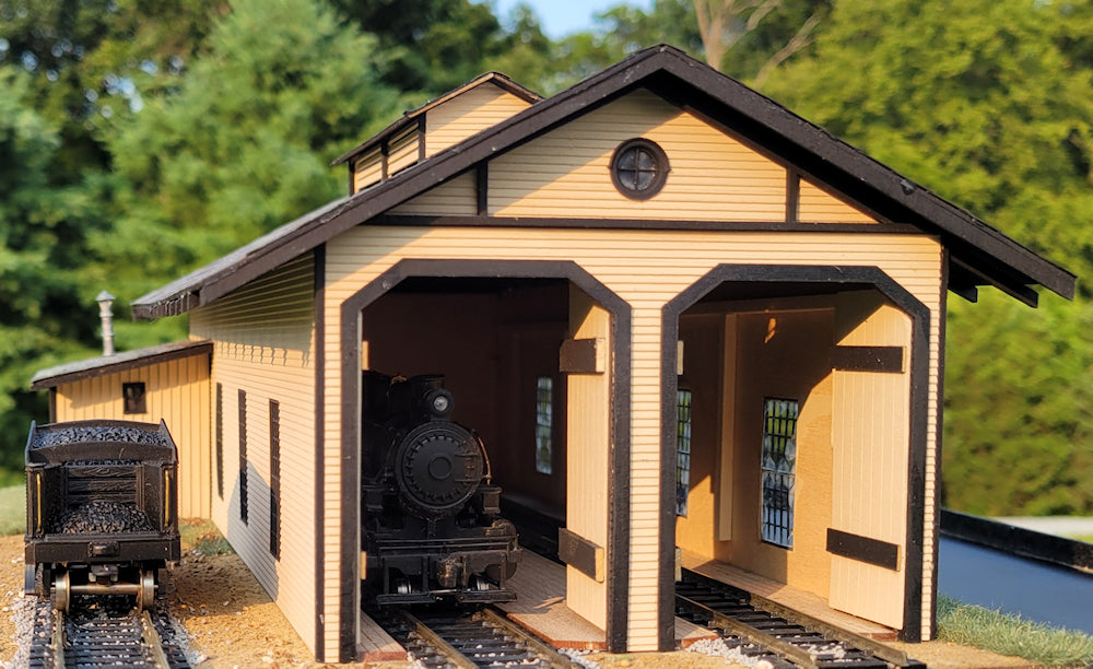 Two-Stall Engine House in HO scale ***PREORDER***