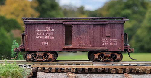 26-Foot Wood Boxcar in HO/HOn3 Scale
