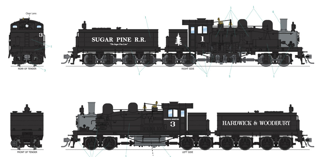 Vermont Shays Decal Sheet in HO/HOn3/O/On30