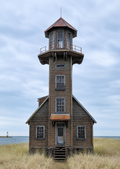 St. Mary's Gate Lighthouse in HO scale