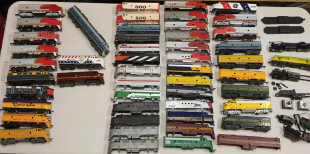 EMD F-Units Lot Various Manufacturers