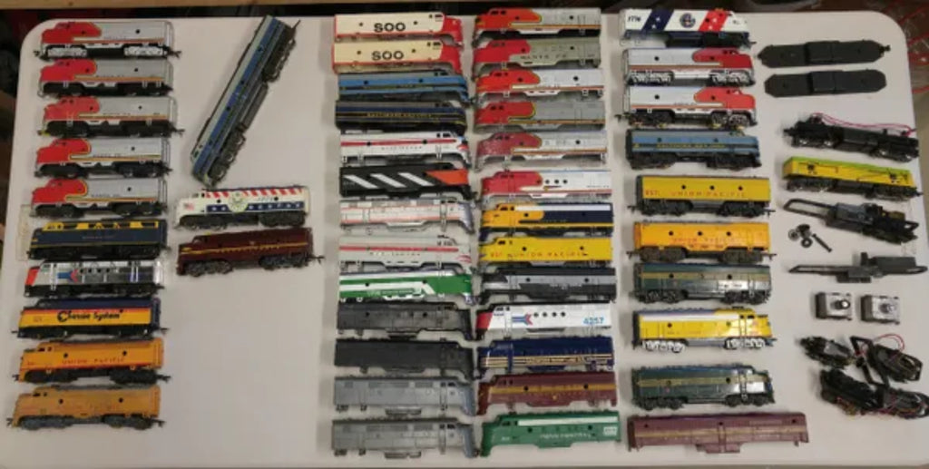 EMD F-Units Lot Various Manufacturers