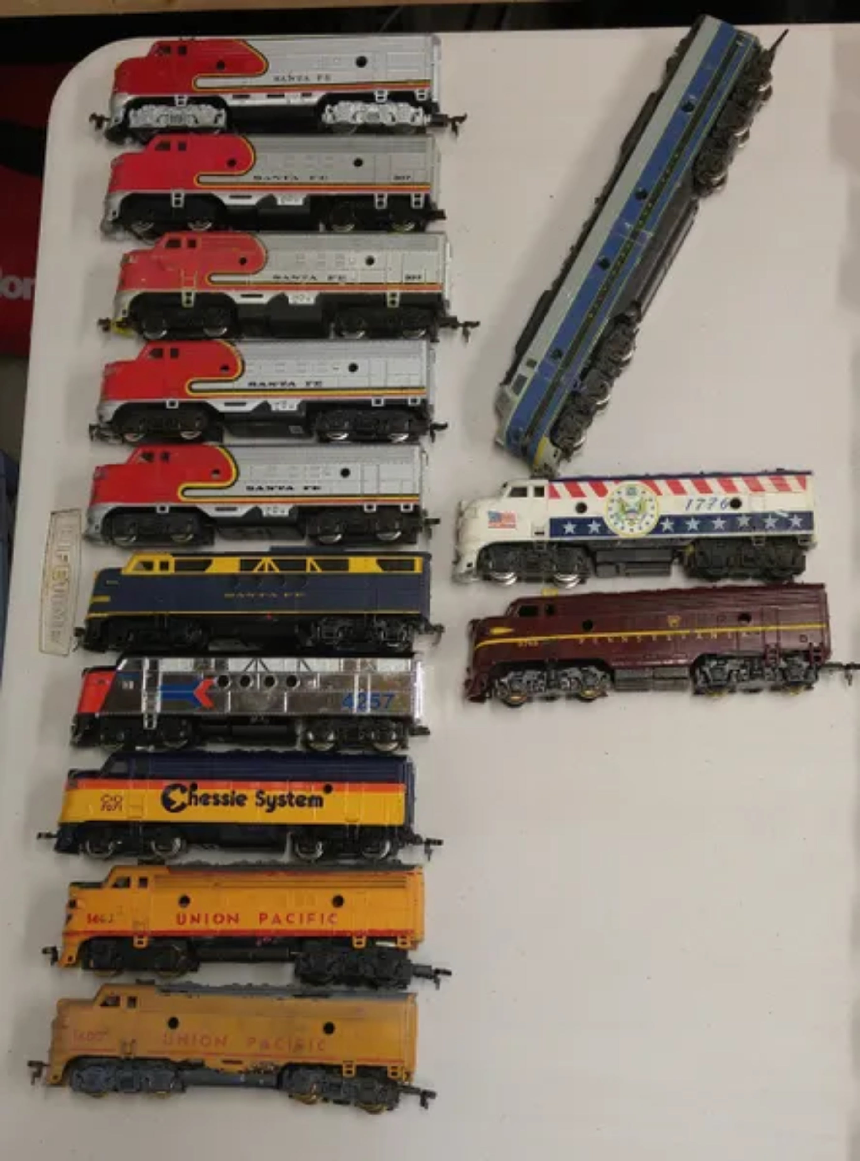 EMD F-Units Lot Various Manufacturers