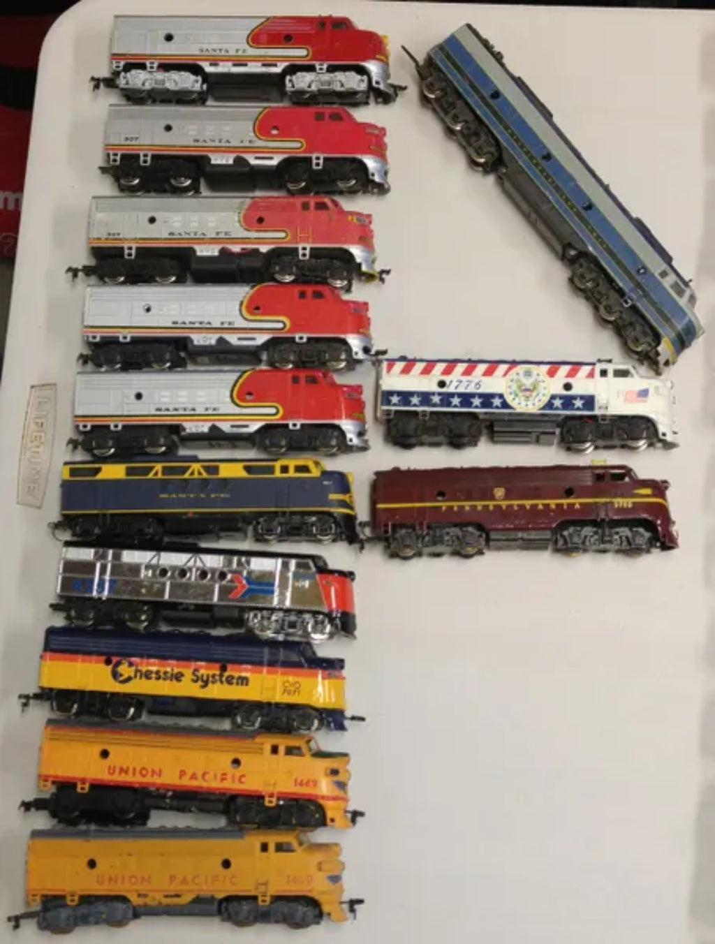 EMD F-Units Lot Various Manufacturers
