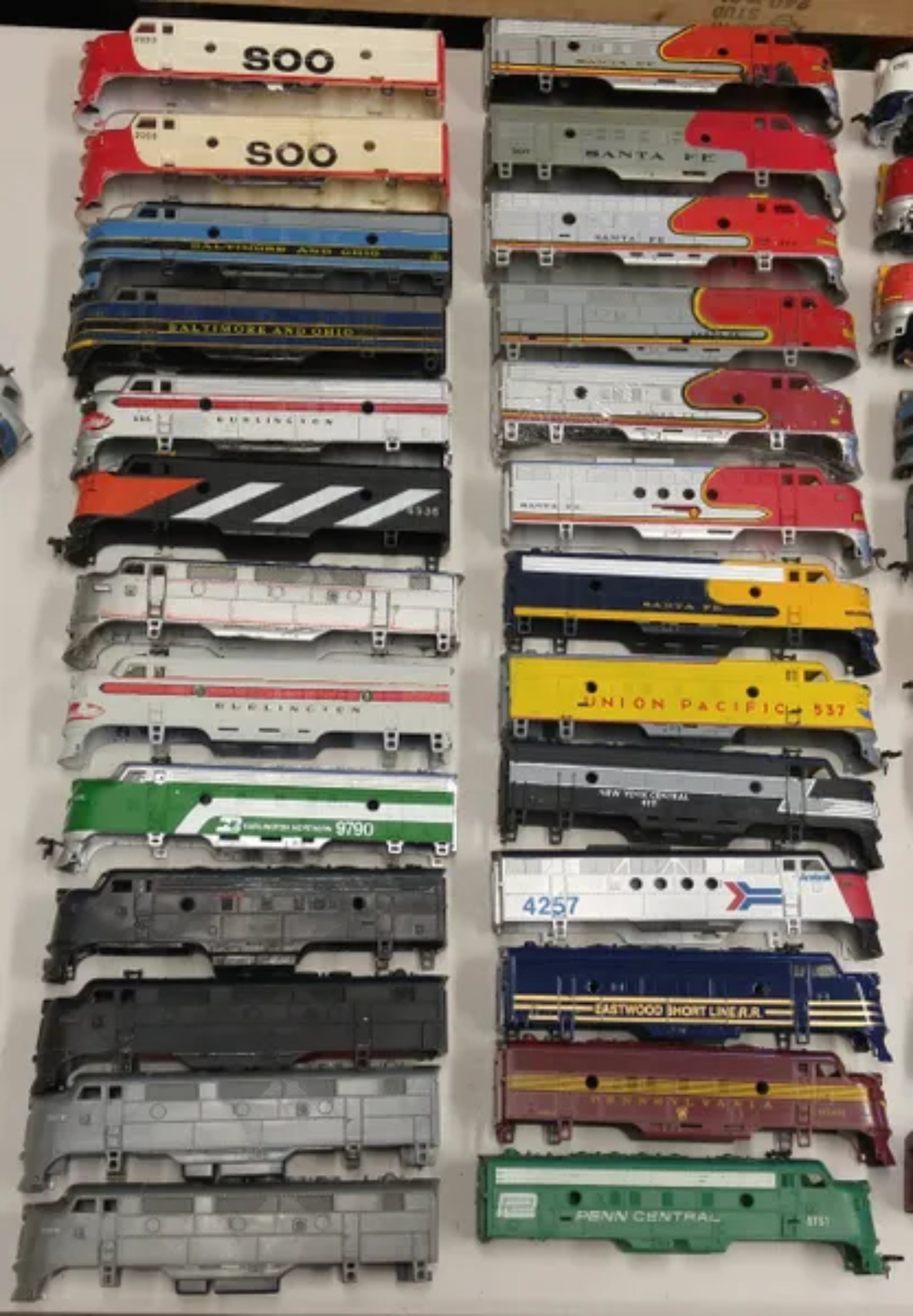 EMD F-Units Lot Various Manufacturers