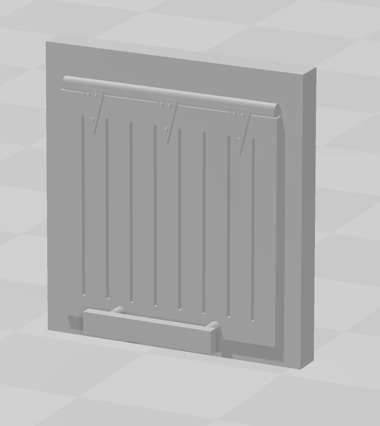 Hatch in HO scale