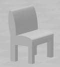Passenger Seat - Single in HO scale