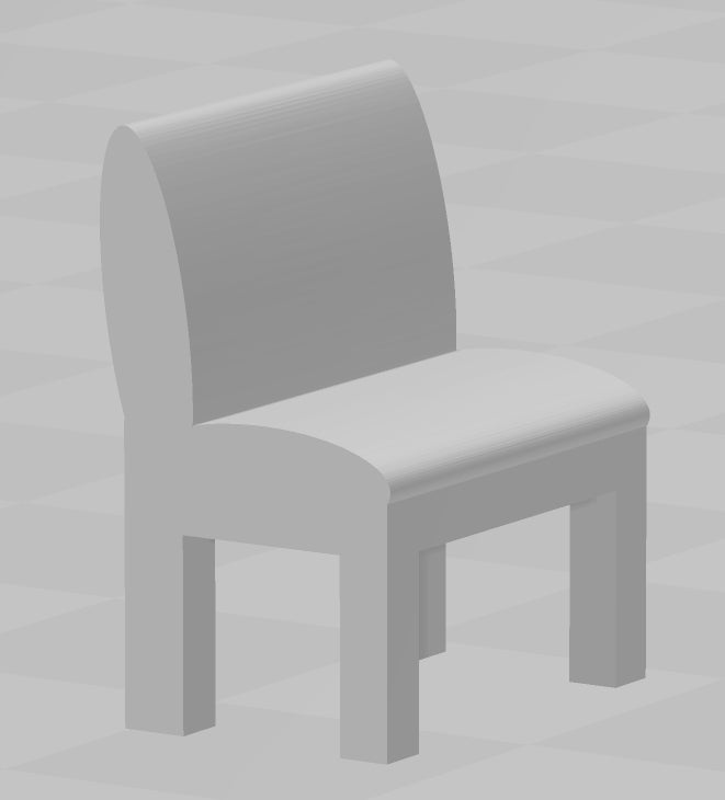 Passenger Seat - Single in HO scale
