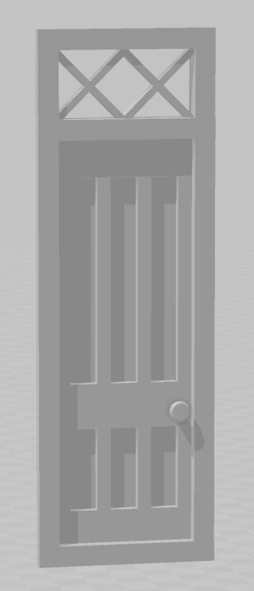 Shaftsbury Door in HO scale